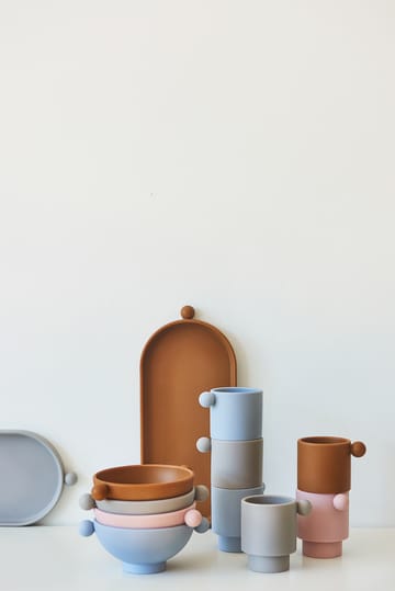 Tiny Inka ボウル Ø11 cm 2個セット - Dusty blue-clay - OYOY | オイオイ