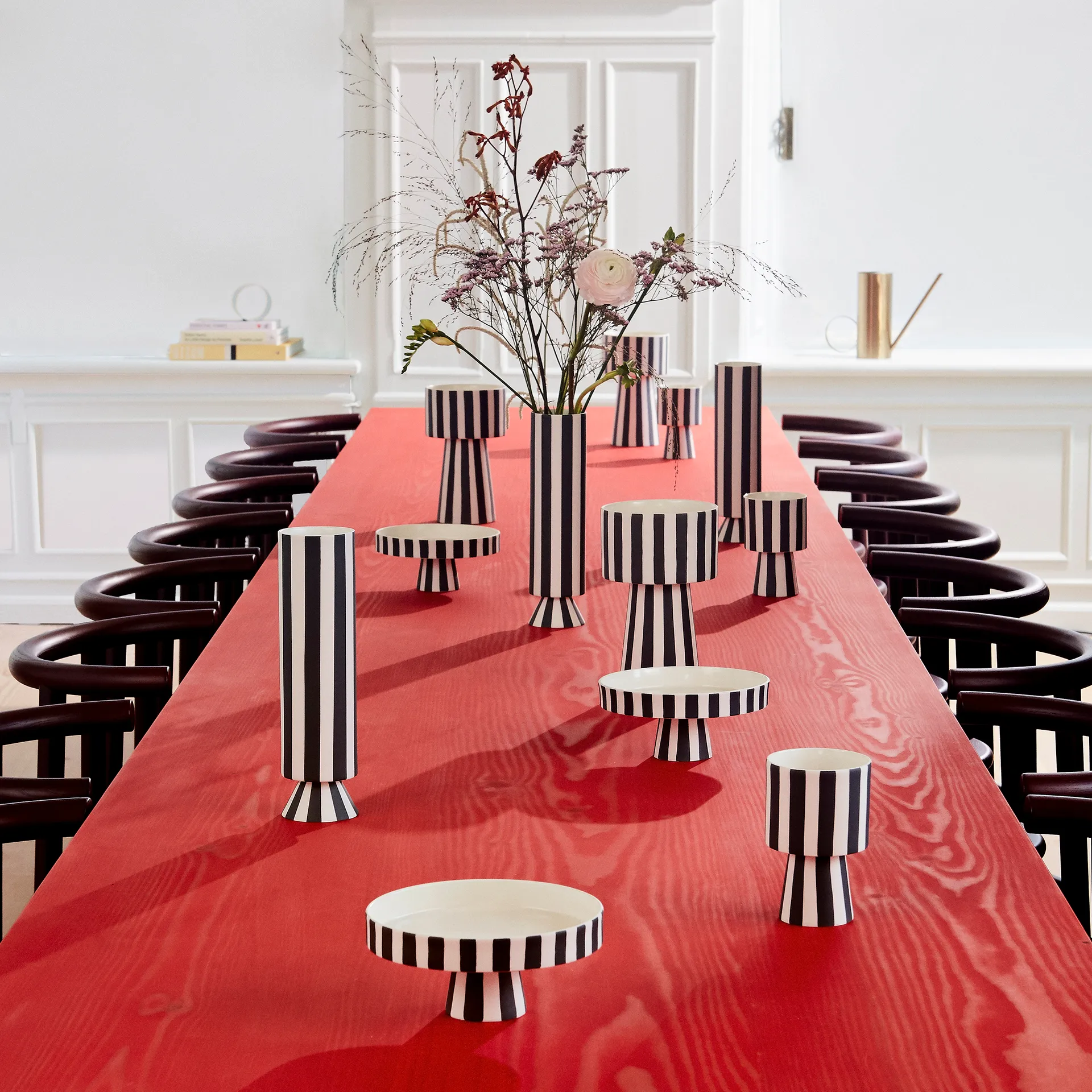 Toppu 植木鉢 Ø10 cm, black-white OYOY | オイオイ