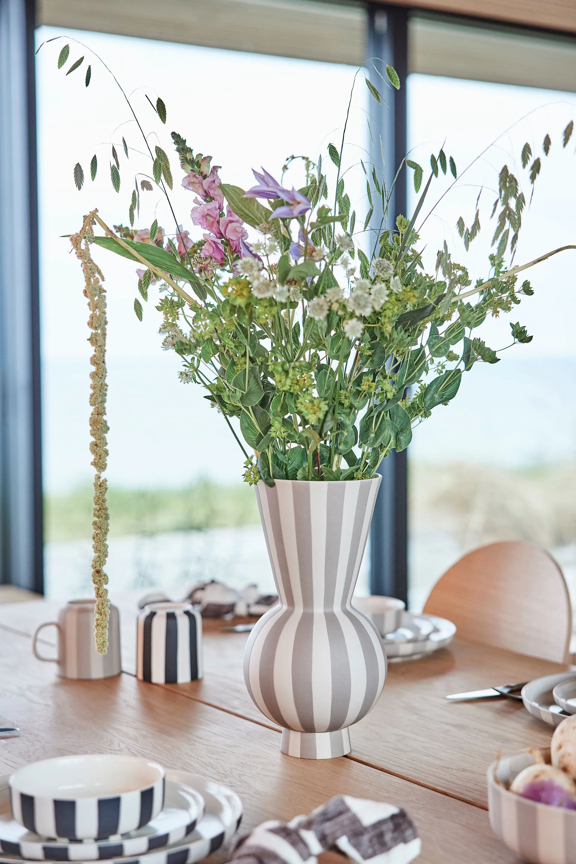 Toppu ボウル Ø20 cm, Black-white OYOY | オイオイ