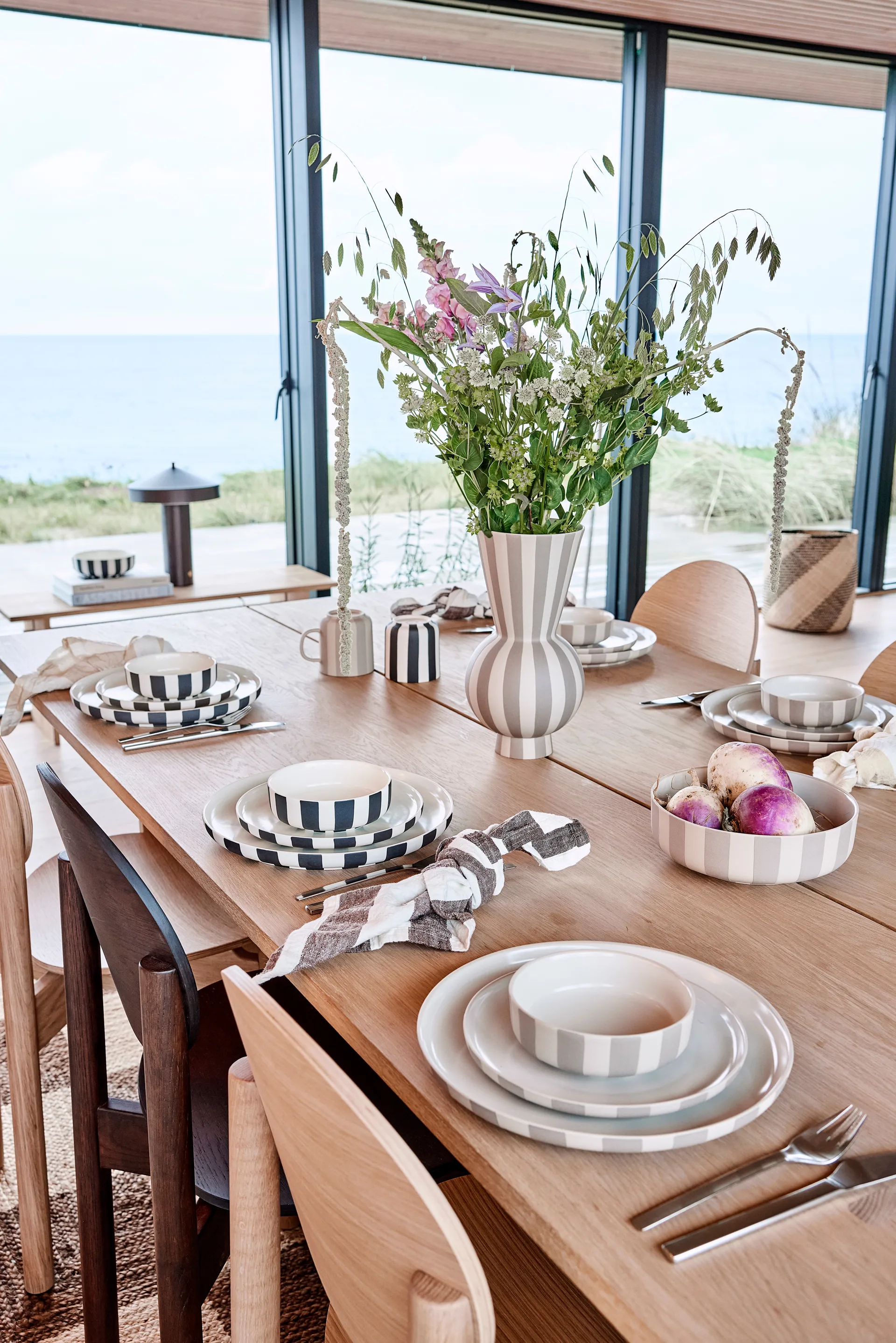 Toppu ボウル Ø20 cm, Black-white OYOY | オイオイ