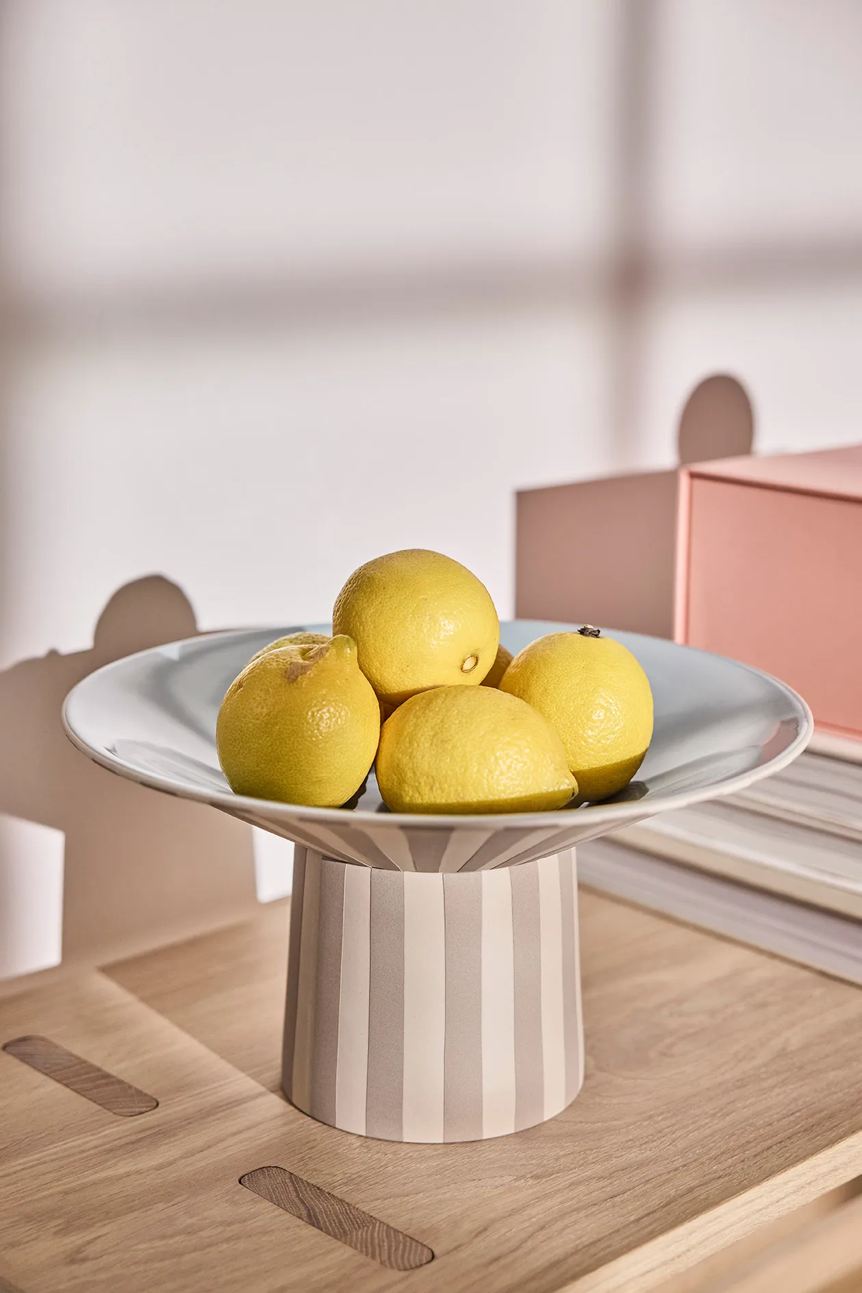 Toppu センターピース high Ø30x17 cm, Clay-Ice blue OYOY | オイオイ