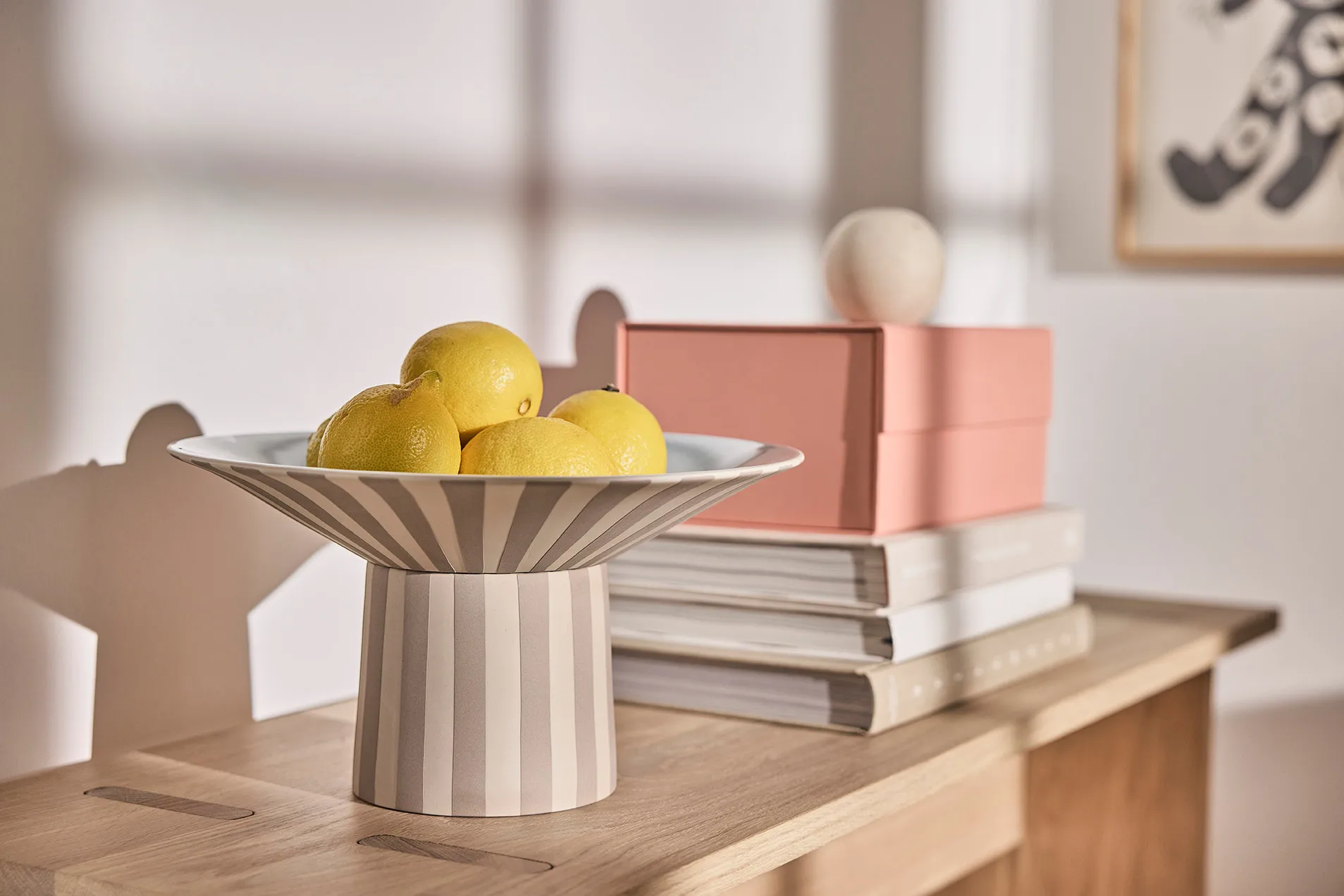 Toppu センターピース high Ø30x17 cm, Clay-Ice blue OYOY | オイオイ