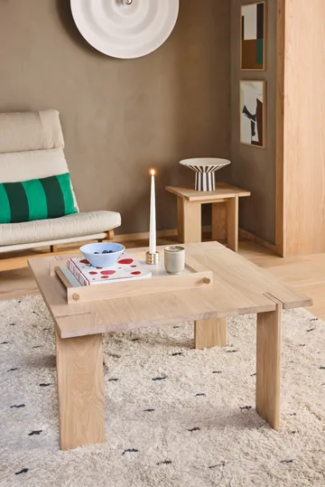 Toppu センターピース high Ø30x17 cm - White-black - OYOY | オイオイ