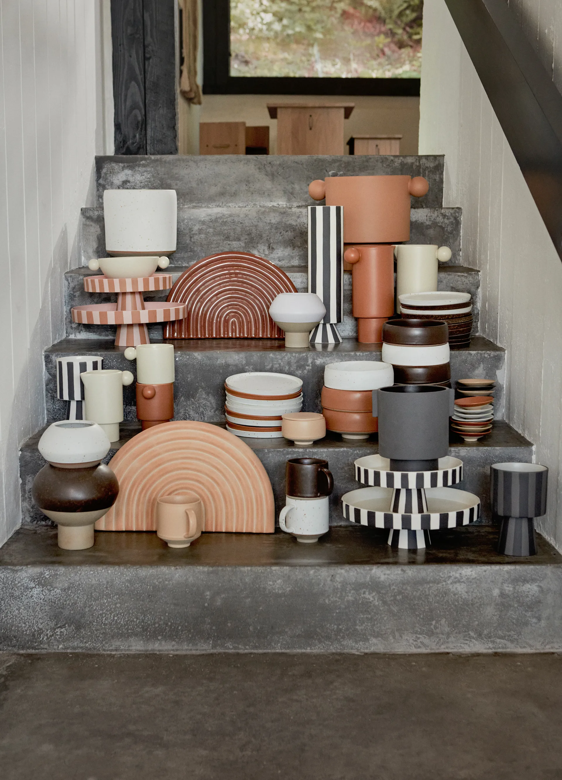 Toppu サービングプレート L Ø27 cm, Caramel-rose OYOY | オイオイ