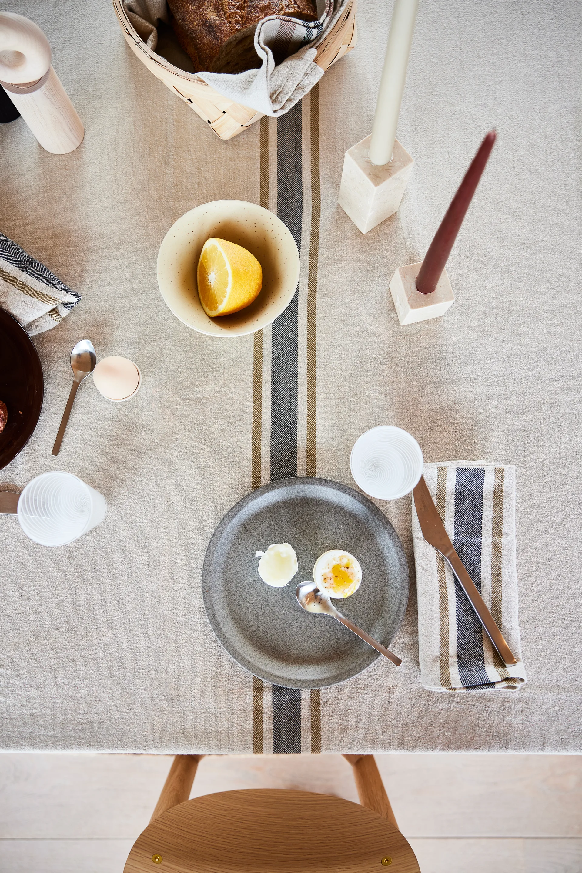 Yuka エッグカップ 2個セット, Off-white OYOY | オイオイ