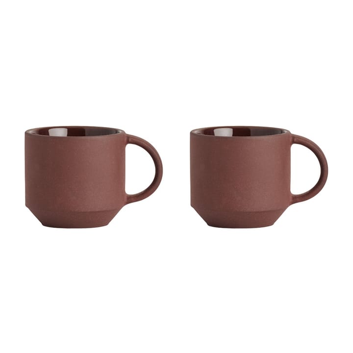 Yuka エスプレッソカップ 2-pack - Dark (brown) - OYOY | オイオイ