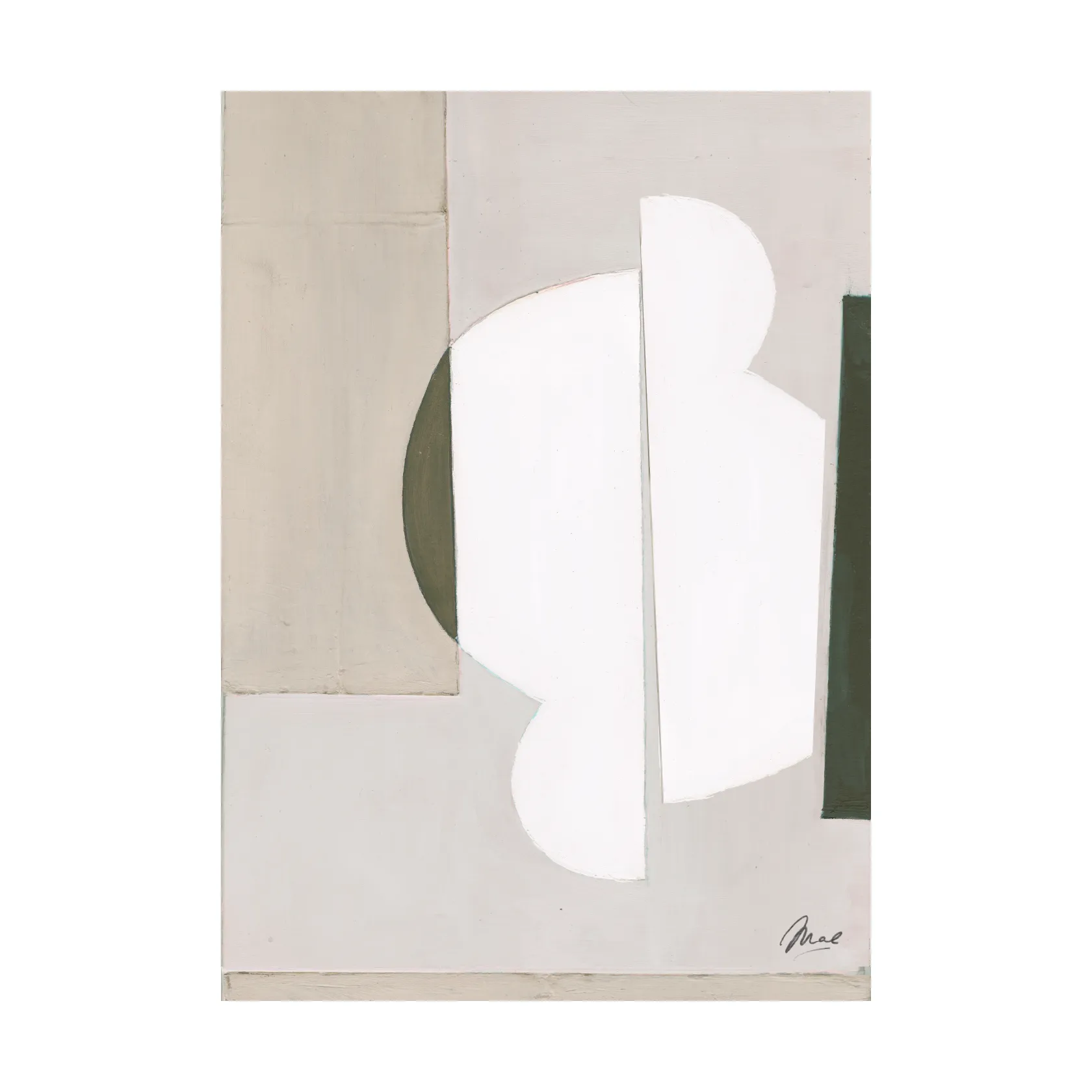 Aligned ポスター, 50x70 cm Paper Collective | ペーパーコレクティブ