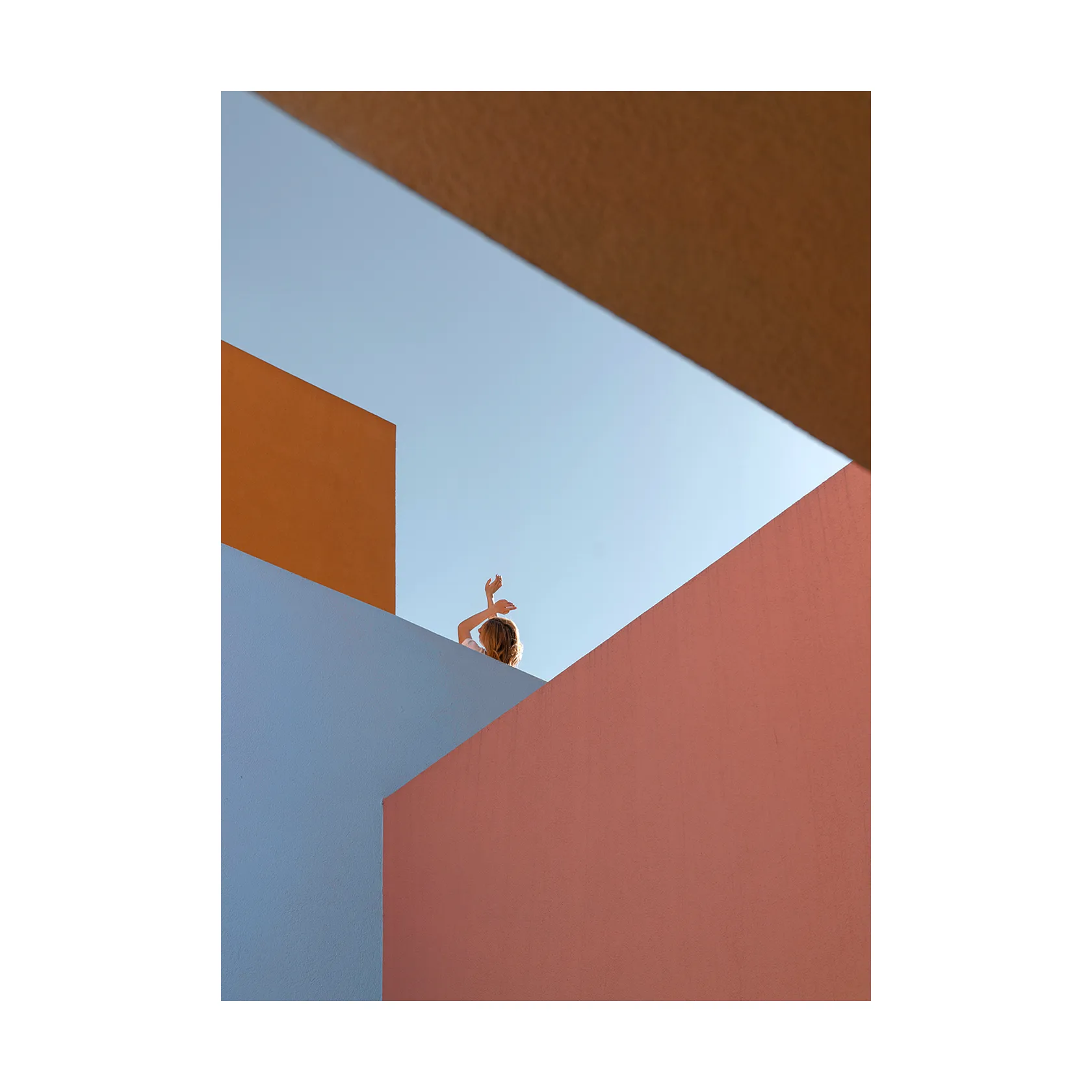 Angular Afternoon ポスター, 30x40 cm Paper Collective | ペーパーコレクティブ