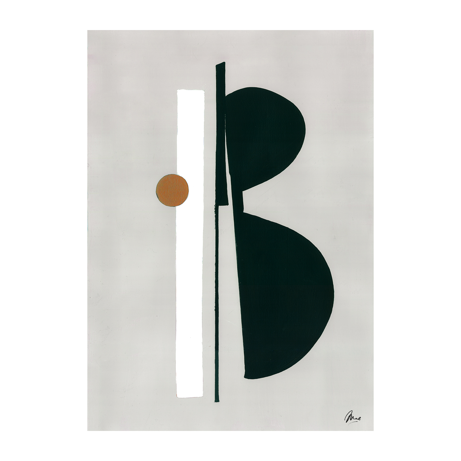 paper Collective 50×70 balance01 + フレーム ポスターフレーム 50×70 cm Paper Collective FRAMES ペーパー