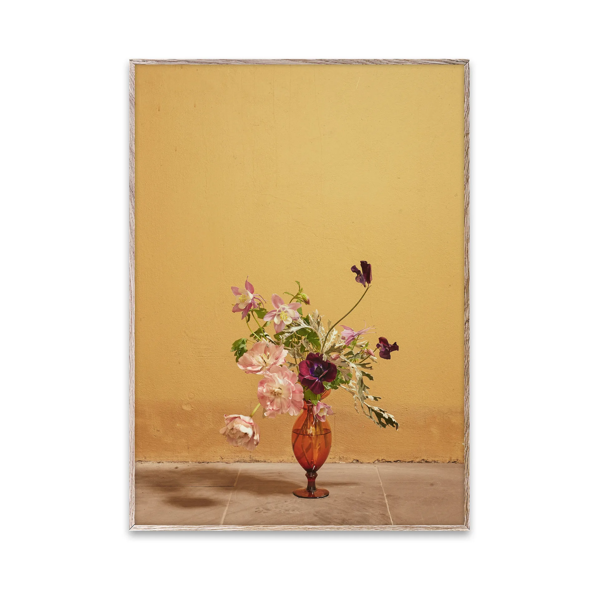 Blomst 02 Ochra ポスター, 30x40 cm Paper Collective | ペーパーコレクティブ