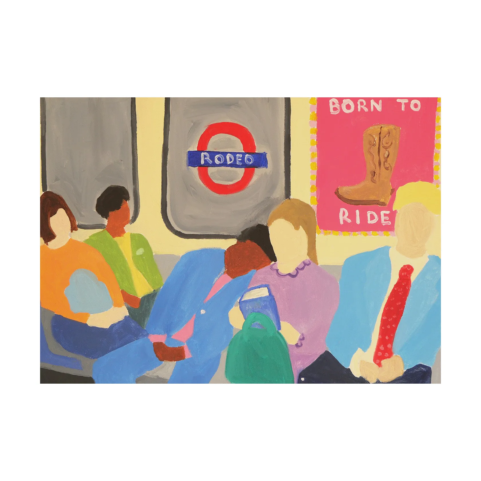 Born To Ride ポスター, 50x70 cm Paper Collective | ペーパーコレクティブ