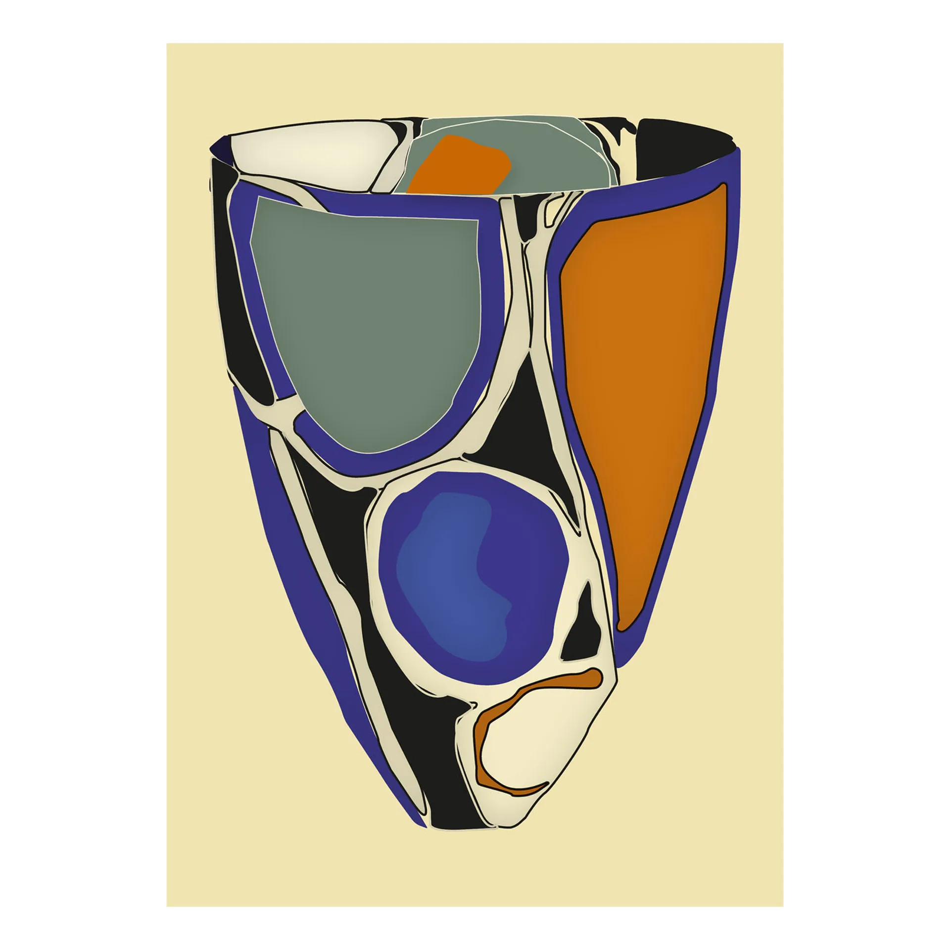 Cerámica 06 ポスター, 30x40 cm Paper Collective | ペーパーコレクティブ