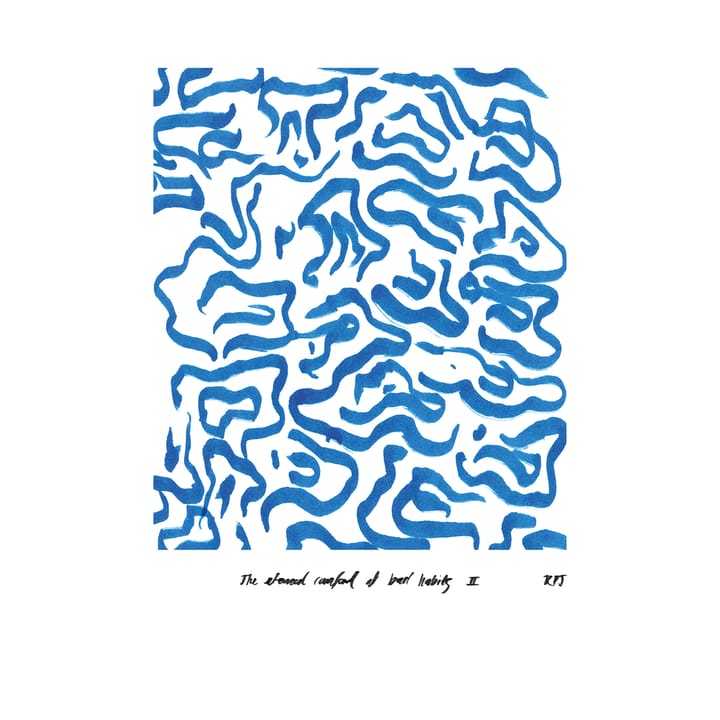 Comfort - ブル― ポスター - 30x40 cm - Paper Collective | ペーパーコレクティブ