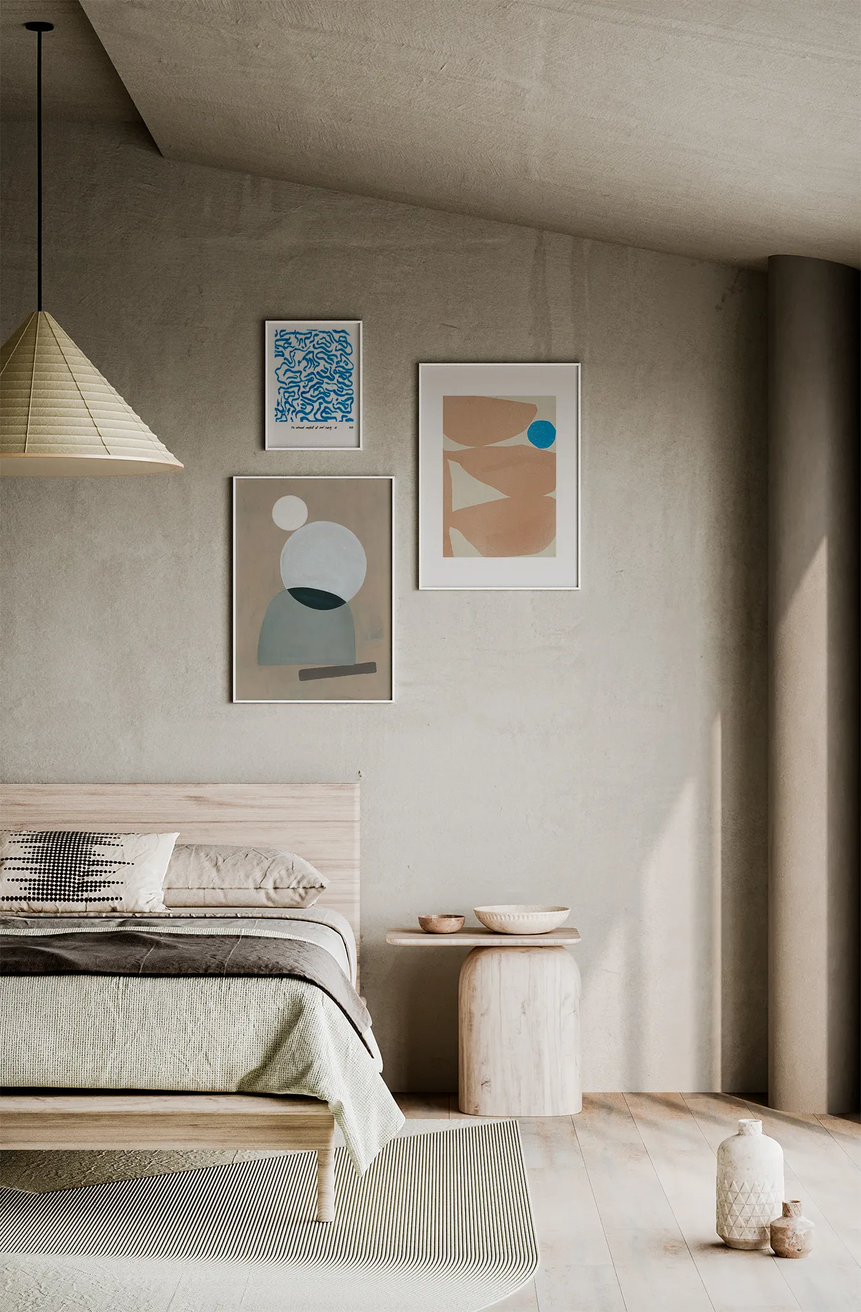 Comfort - ブル― ポスター, 30x40 cm Paper Collective | ペーパーコレクティブ