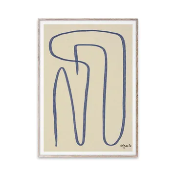 Different Ways ポスター ブル― - 30x40 cm - Paper Collective | ペーパーコレクティブ