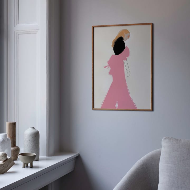 ピンク Dress ポスター - 30x40 cm - Paper Collective | ペーパーコレクティブ