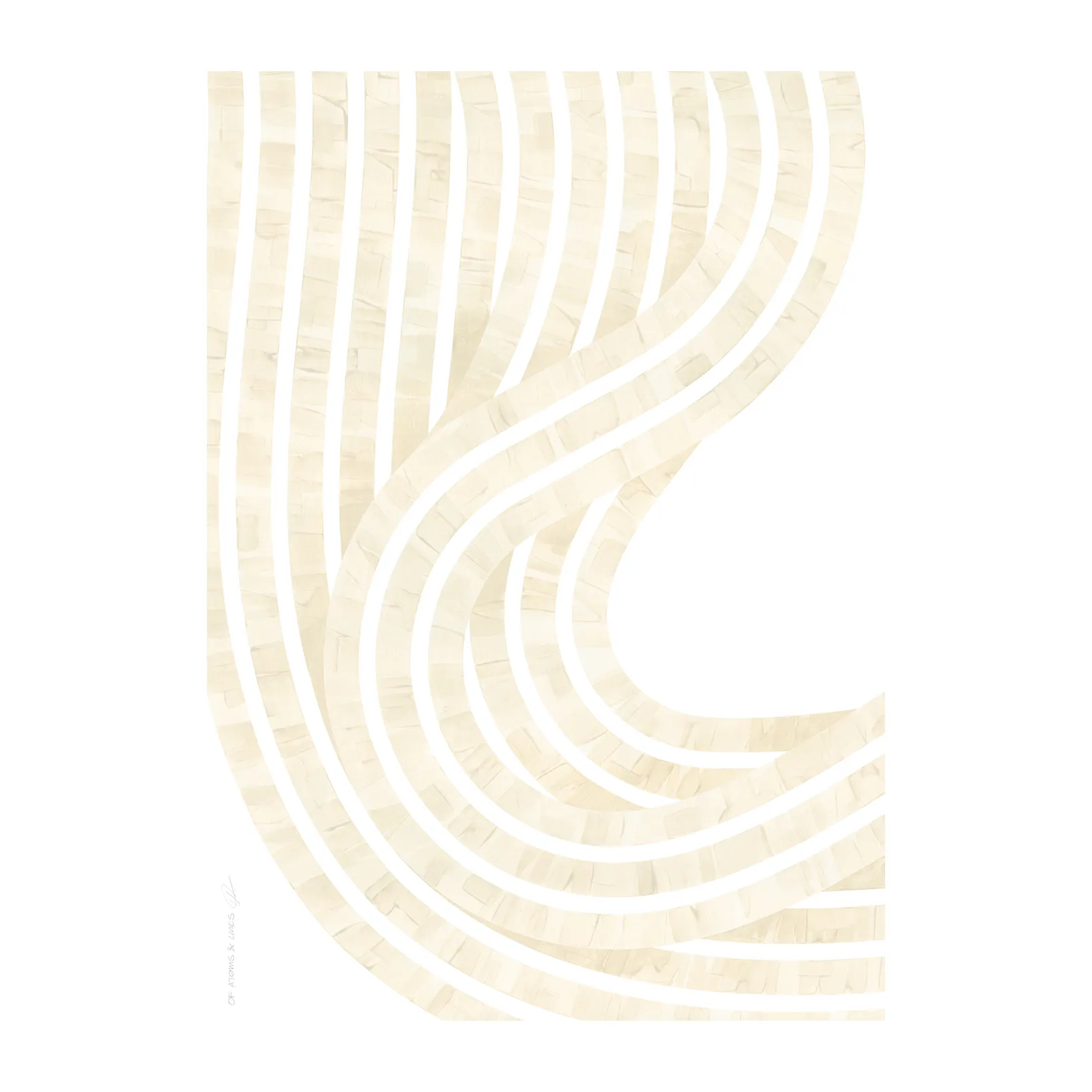 Entropy Sand 01 ポスター, 30x40 cm Paper Collective | ペーパーコレクティブ