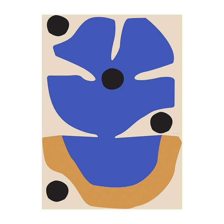 Flor Azul ��ポスター - 30x40 cm - Paper Collective | ペーパーコレクティブ