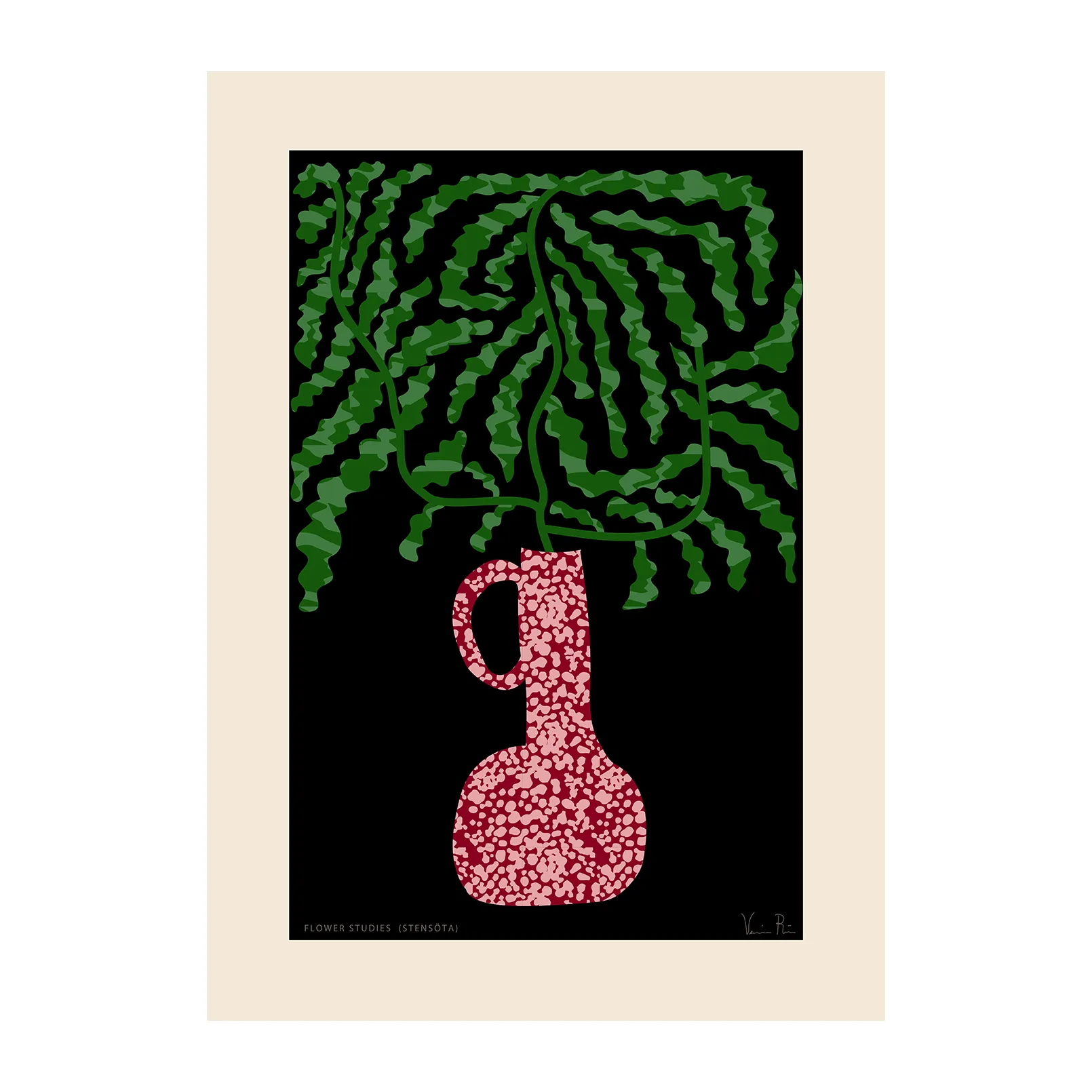 Flower Studies 03 (Stensöta) ポスター, 30x40 cm Paper Collective | ペーパーコレクティブ