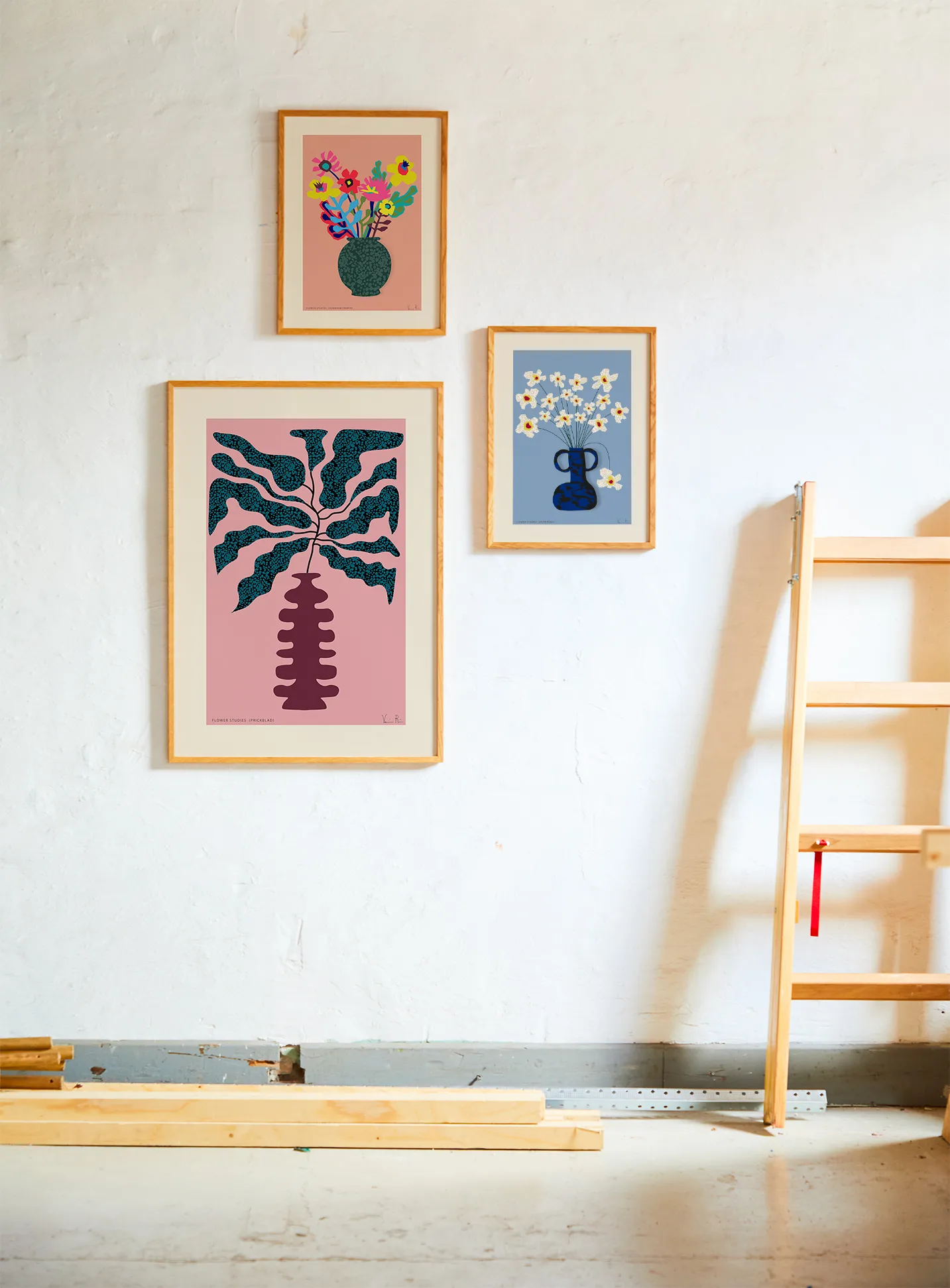 Flower Studies 04 (Stjärnöga) ポスター, 30x40 cm Paper Collective | ペーパーコレクティブ