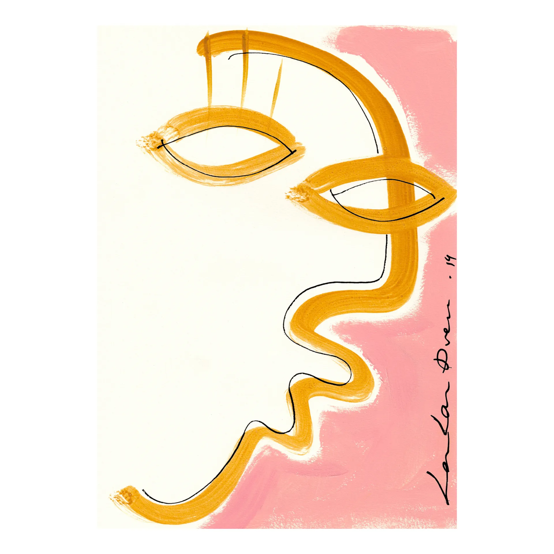 Gentil ポスター, 30x40 cm Paper Collective | ペーパーコレクティブ