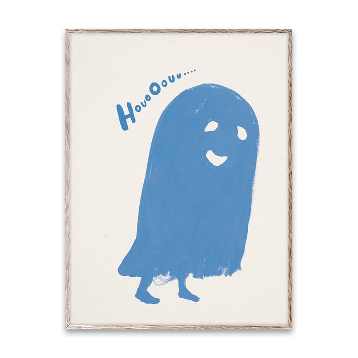 HouoOouu blue ポスター, 30x40 cm Paper Collective | ペーパーコレクティブ