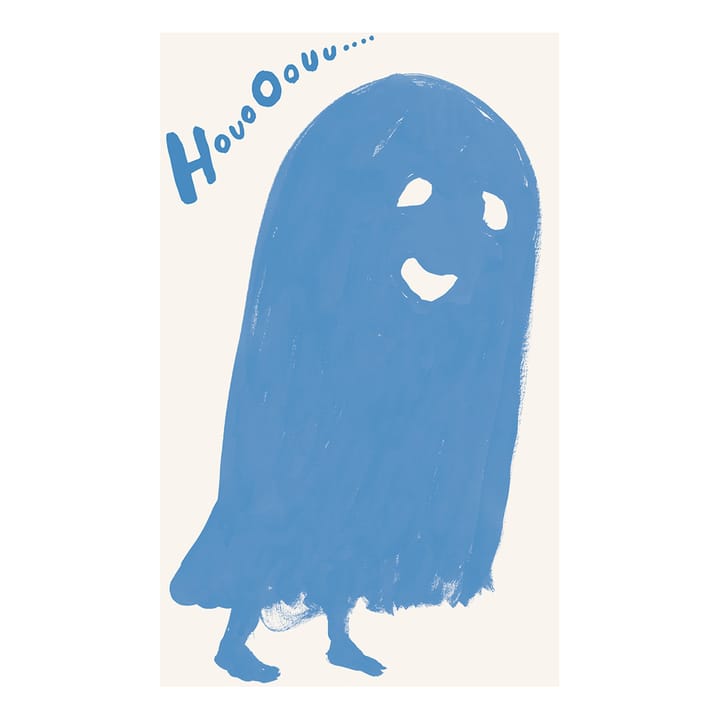HouoOouu blue ポスター - 30x40 cm - Paper Collective | ペーパーコレクティブ