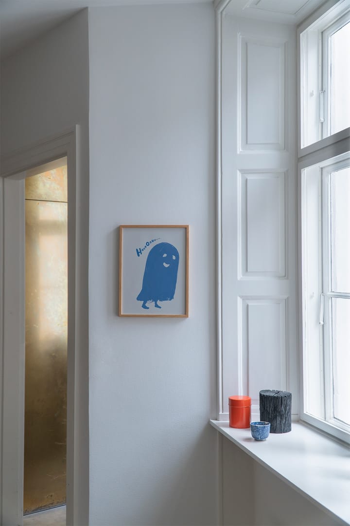 HouoOouu blue ポスター, 30x40 cm Paper Collective | ペーパーコレクティブ