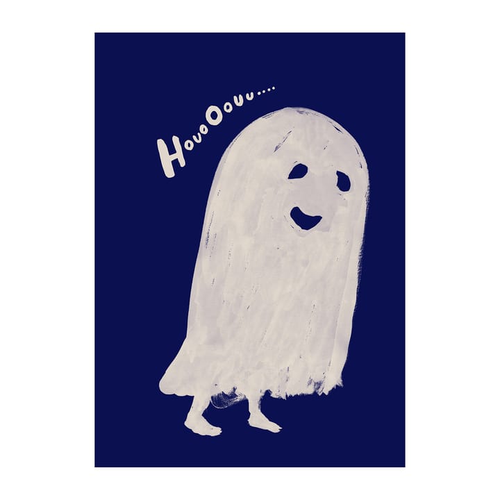 HouoOouu white ポスター - 30x40 cm - Paper Collective | ペーパーコレクティブ