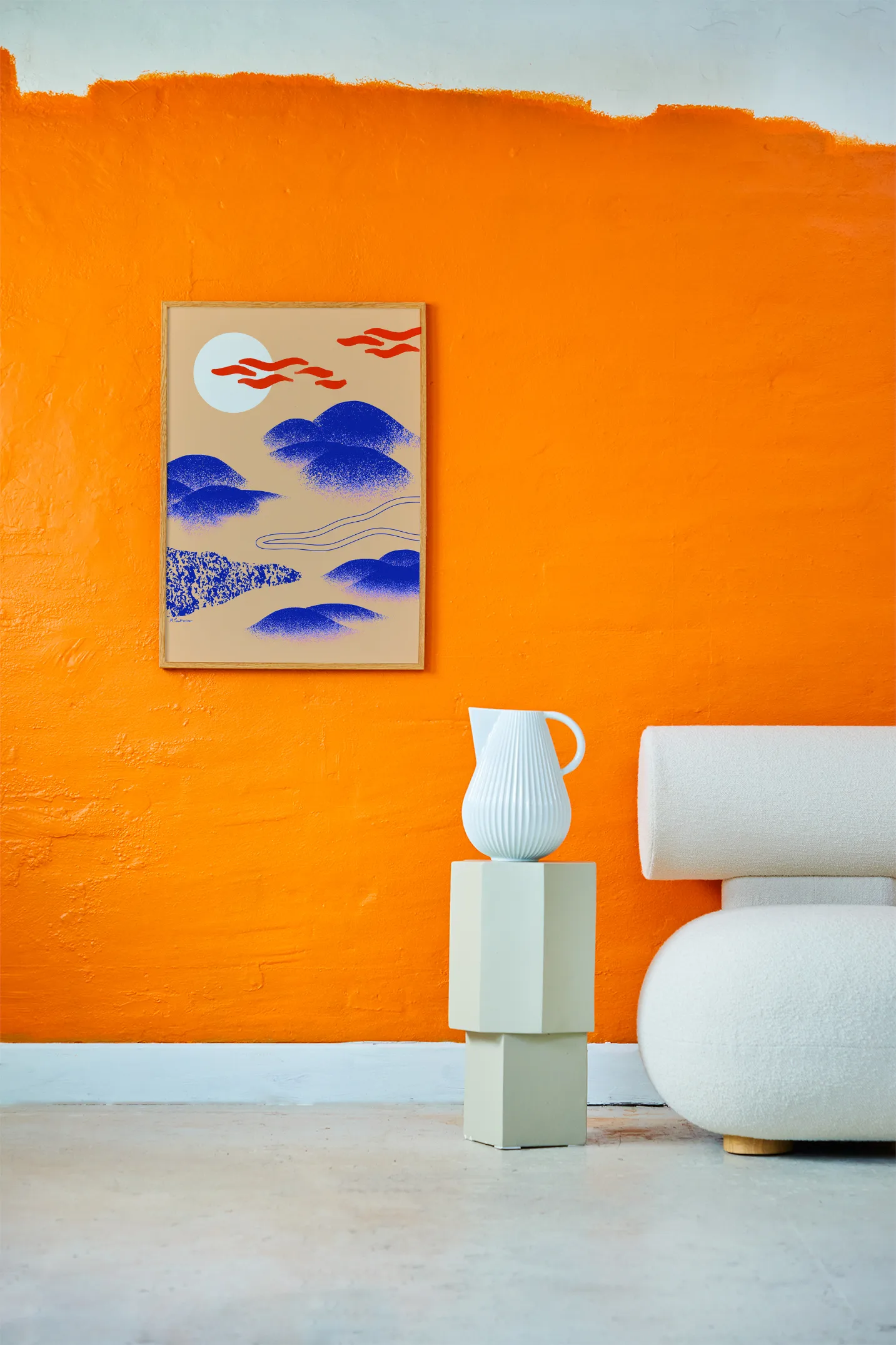 Japanese Hills ポスター, 30x40 cm Paper Collective | ペーパーコレクティブ