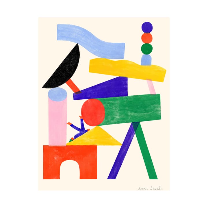 Jouer ポスター - 30x40 cm - Paper Collective | ペーパーコレクティブ