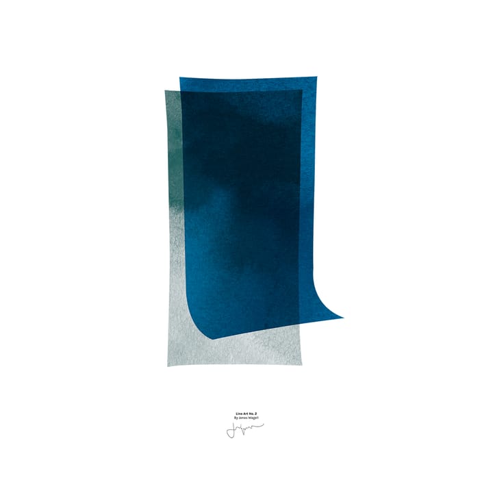 Line Art 02 ポスター  - 30x40 cm - Paper Collective | ペーパーコレクティブ