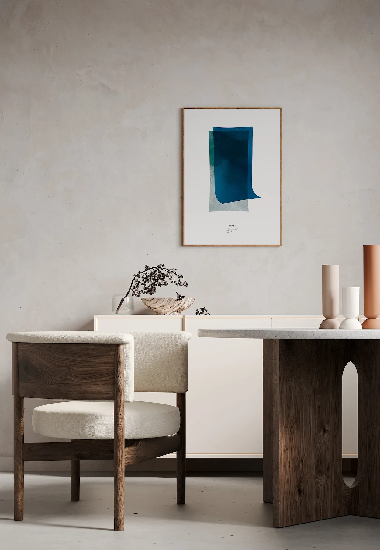 Line Art 02 ポスター, 30x40 cm Paper Collective | ペーパーコレクティブ