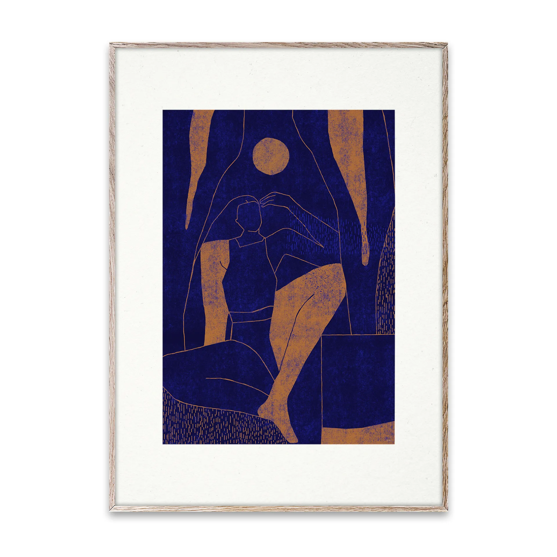 Mujer y Calor 01 ポスター, 30x40 cm Paper Collective | ペーパーコレクティブ