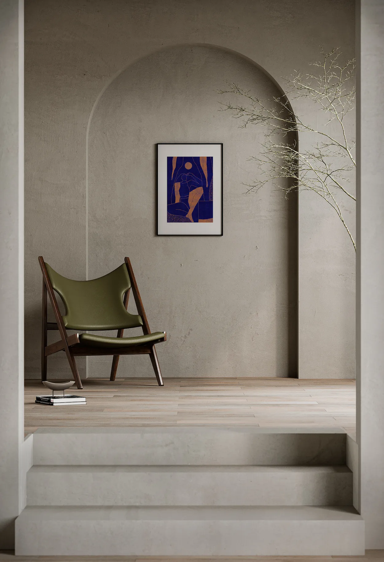 Mujer y Calor 01 ポスター, 30x40 cm Paper Collective | ペーパーコレクティブ