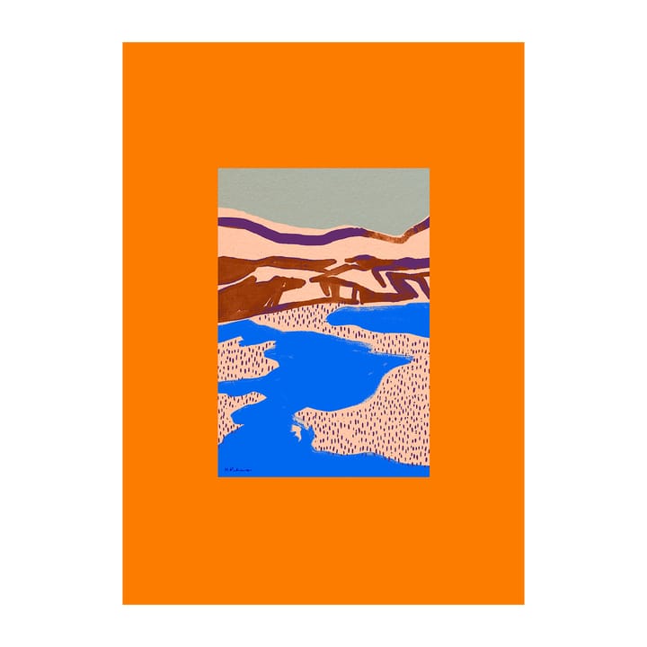 Orange Landscape ポスター - 30x40 cm - Paper Collective | ペーパーコレクティブ