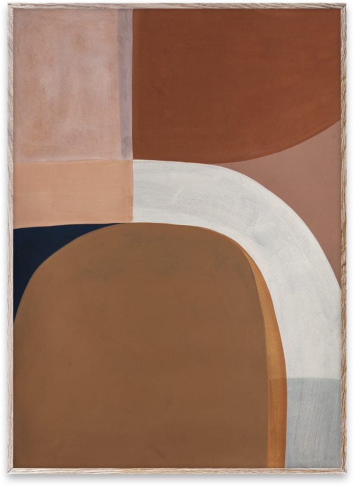 Painted Shapes 01 ポスター, 30x40 cm Paper Collective | ペーパーコレクティブ