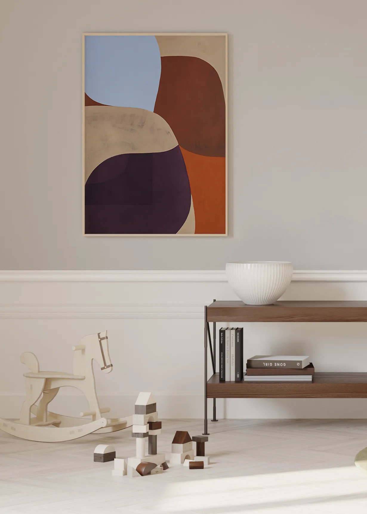 Painted Shapes 02 ポスター, 30x40 cm Paper Collective | ペーパーコレクティブ