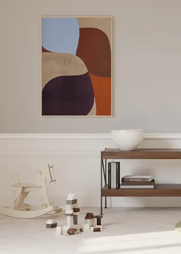Painted Shapes 02 ポスター - 30x40 cm - Paper Collective | ペーパーコレクティブ