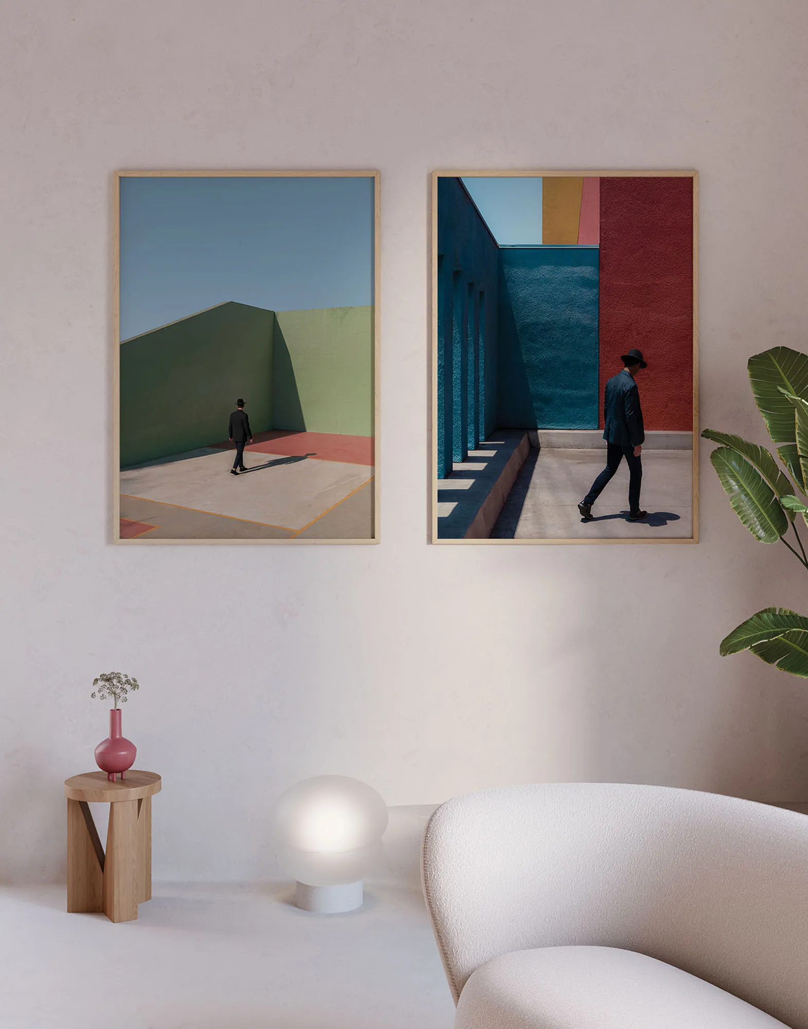 Primary Spaces ポスター, 50x70 cm Paper Collective | ペーパーコレクティブ