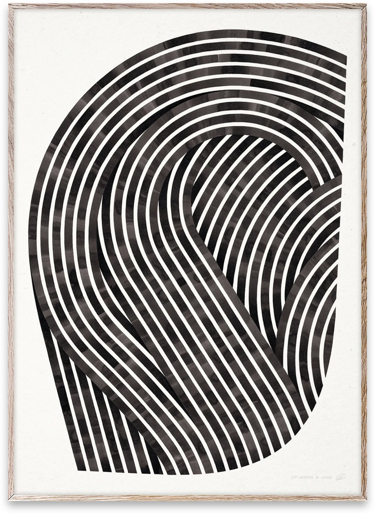 Quantum Fields 01 ポスター, 30x40 cm Paper Collective | ペーパーコレクティブ