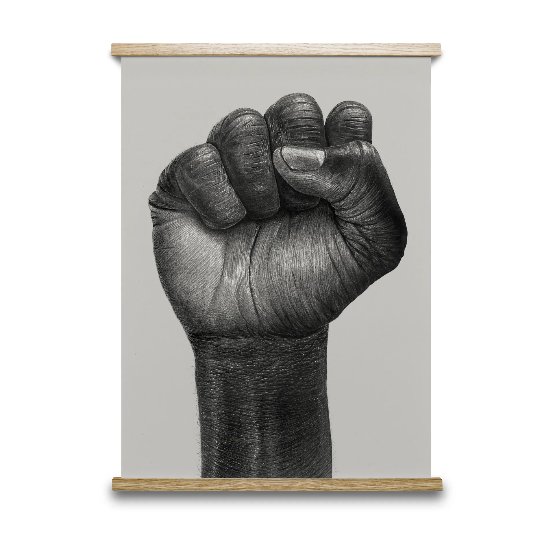 Raised Fist ポスター, 30x40 cm Paper Collective | ペーパーコレクティブ