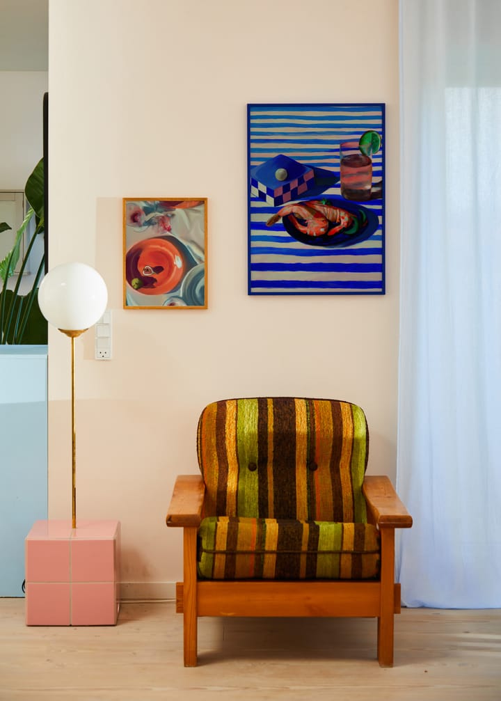 Shrimp & Stripes ポスター, 50x70 cm Paper Collective | ペーパーコレクティブ