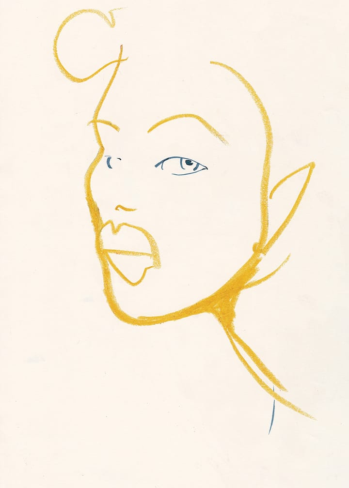 Silhouette 03 ポスター - 50x70 cm - Paper Collective | ペーパーコレクティブ