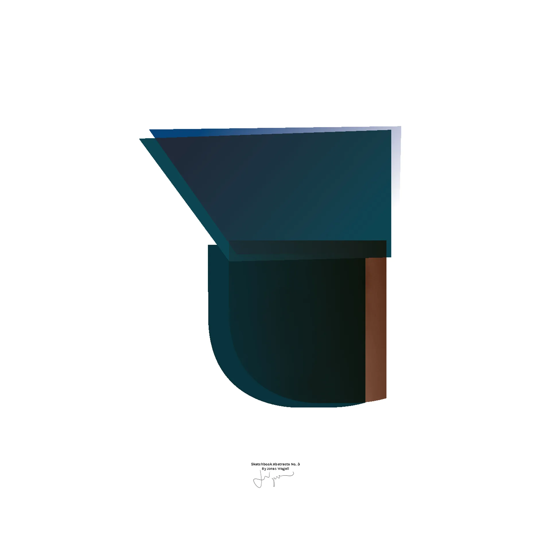 Sketchbook Abstract 03 ポスター, 30x40 cm Paper Collective | ペーパーコレクティブ