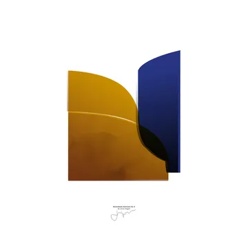 Sketchbook Abstract 04 ポスター - 30x40 cm - Paper Collective | ペーパーコレクティブ