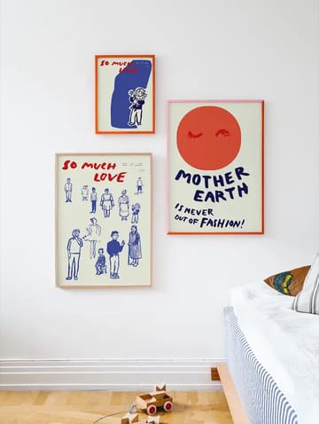 So Much Love Chicken ポスター - 30x40 cm - Paper Collective | ペーパーコレクティブ