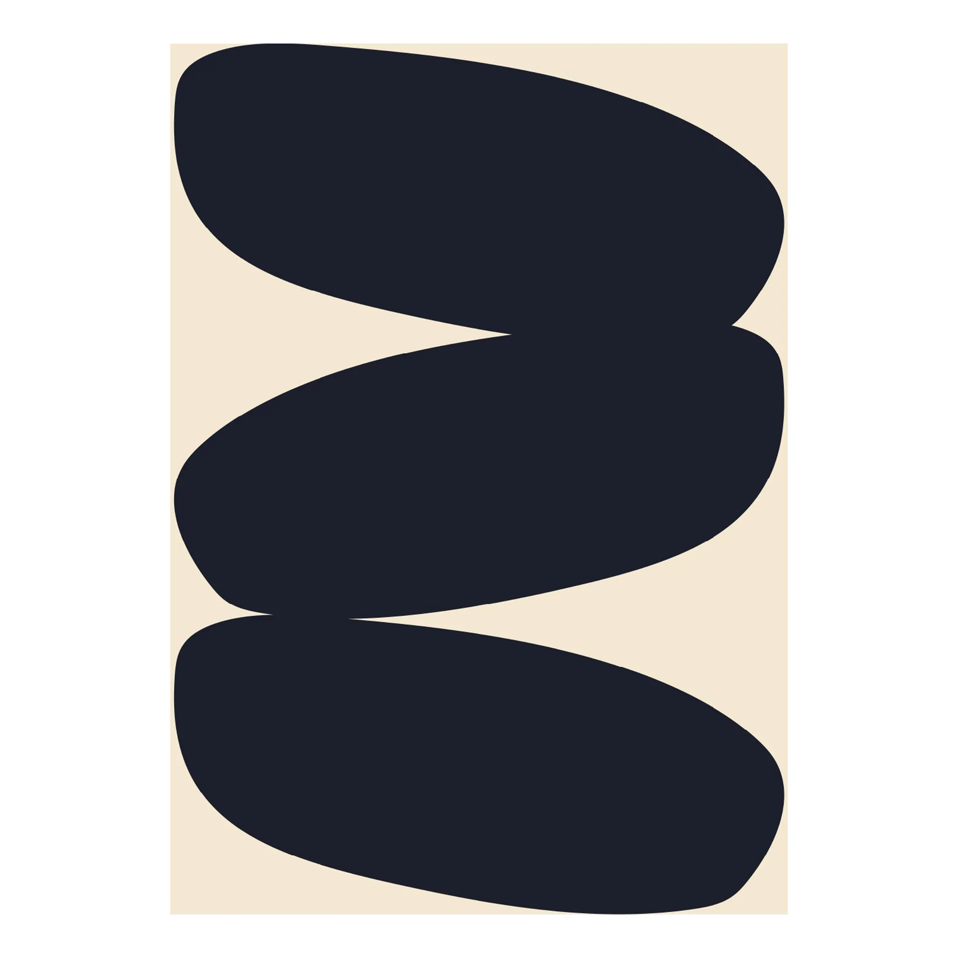 Solid Shapes 01 ポスター, 50x70 cm Paper Collective | ペーパーコレクティブ