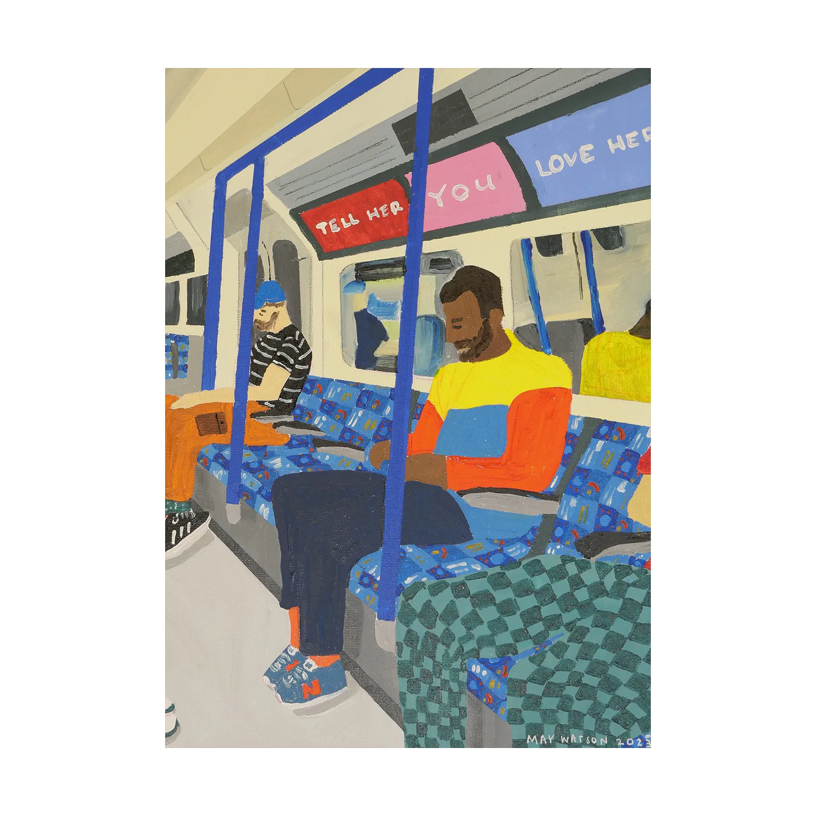 Tell Her You Love Her ポスター, 30x40 cm Paper Collective | ペーパーコレクティブ