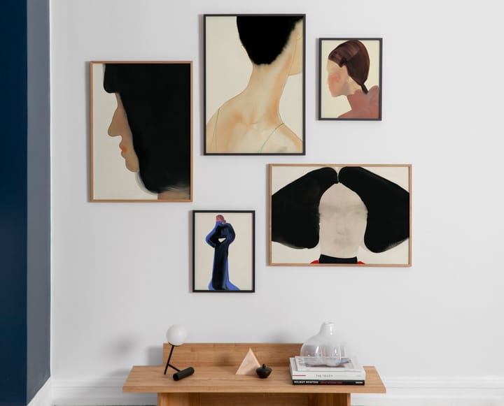The Black Hair ポスター, 30x40 cm Paper Collective | ペーパーコレクティブ